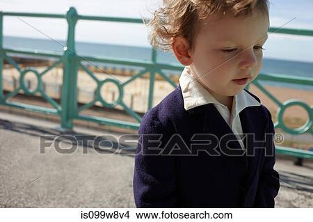 Little boy on promenade View Large Photo Image Picture - Little boy on promenade. Fotosearch