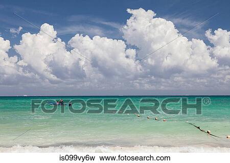 Ocean at Playa del Carmen, Riviera Maya, Mexico View Large Photo Image Stock Photo - Ocean at Playa del Carmen, Riviera Maya, Mexico. Fotosearch