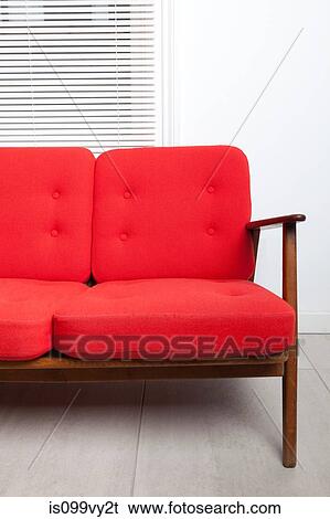 Red sofa View Large Photo Image Stock Photograph - Red sofa. Fotosearch