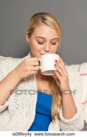 Women drinking coffee View Large Photo Image Stock Photo - Women drinking coffee. Fotosearch