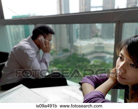 Business people working in office View Large Photo Image Stock Image - Business people working in office. Fotosearch