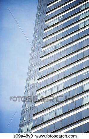 Stock Photo - Close up of urban skyscraper. Fotosearch