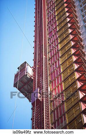 Skyscraper under construction View Large Photo Image Stock Photo - Skyscraper under construction. Fotosearch