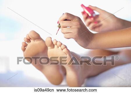 Woman having pedicure View Large Photo Image Picture - Woman having pedicure. Fotosearch