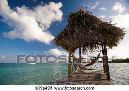 Woman in hammock on tropical water View Large Photo Image Stock Image - Woman in hammock on tropical water. Fotosearch