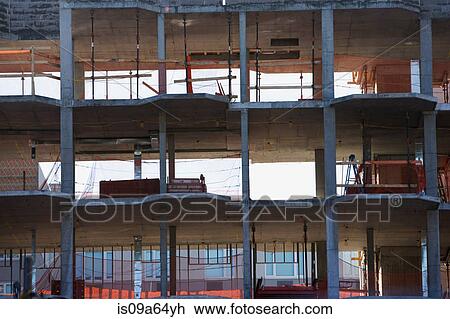 Stock Image - Building floors under construction. Fotosearch