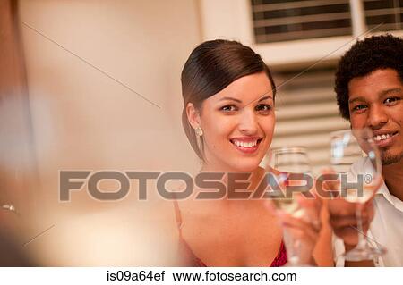 Couple having dinner in restaurant View Large Photo Image Stock Image - Couple having dinner in restaurant. Fotosearch