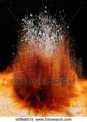 Dirt exploding on ground View Large Photo Image Stock Photography - Dirt exploding on ground. Fotosearch