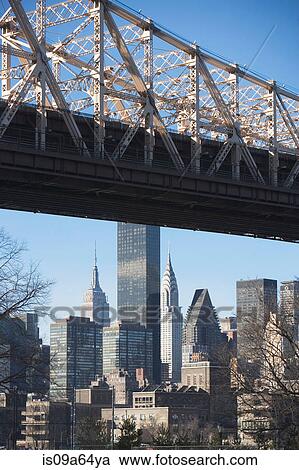New York City skyline and bridge View Large Photo Image Stock Image - New York City skyline and bridge. Fotosearch