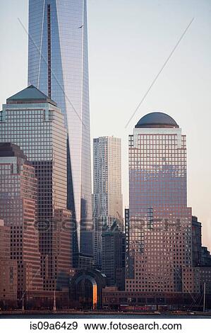 Stock Photo - New York City skyscrapers. Fotosearch