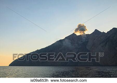 Volcano letting off steam View Large Photo Image Stock Image - Volcano letting off steam. Fotosearch