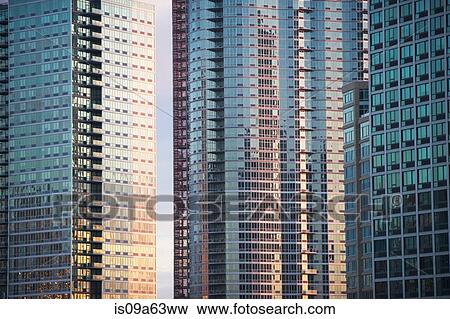 Windows of urban skyscrapers View Large Photo Image Stock Photo - Windows of urban skyscrapers. Fotosearch