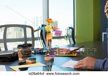 Wooden mannequin with sticky notes View Large Photo Image Stock Image - Wooden mannequin with sticky notes. Fotosearch