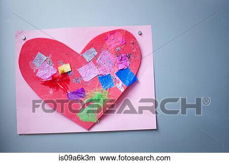 Child's artwork on refrigerator door View Large Photo Image Picture - Child's artwork on refrigerator door. Fotosearch
