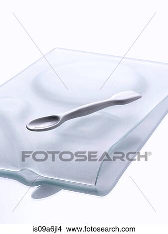 Close up of spoon and tray View Large Photo Image Picture - Close up of spoon and tray. Fotosearch