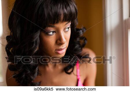 Close up of woman's face View Large Photo Image Stock Photography - Close up of woman's face. Fotosearch