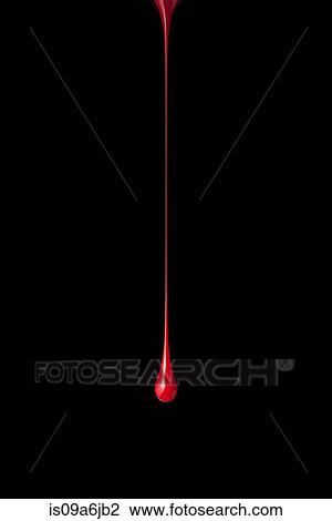 Stock Image - Drop of white paint. Fotosearch