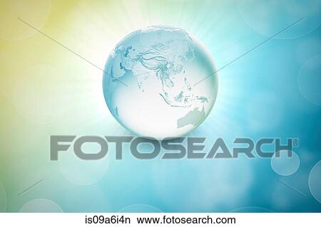 Illustration of glowing globe View Large Photo Image Picture - Illustration of glowing globe. Fotosearch