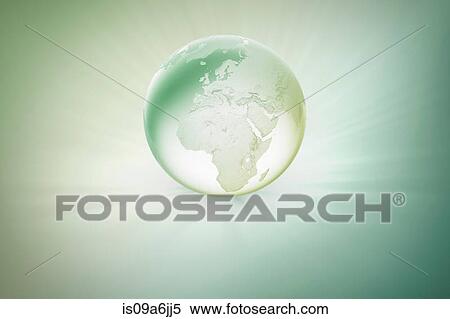 Illustration of glowing globe View Large Photo Image Stock Photography - Illustration of glowing globe. Fotosearch