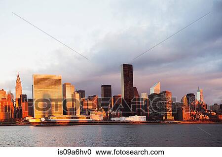 New York City skyline and waterfront View Large Photo Image Stock Image - New York City skyline and waterfront. Fotosearch