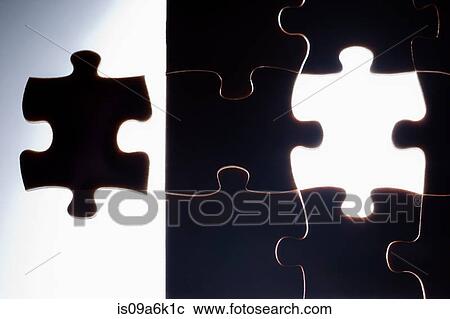 Puzzle with missing piece View Large Photo Image Stock Image - Puzzle with missing piece. Fotosearch