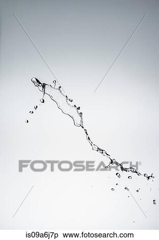 Stock Photography - Water splashing in air. Fotosearch