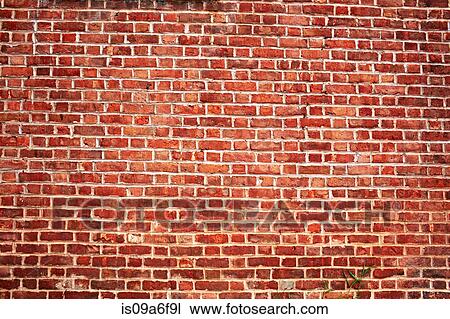 Stock Image - Brick wall. Fotosearch