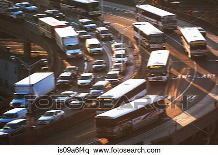 Busy traffic on flyover View Large Photo Image Stock Photography - Busy traffic on flyover. Fotosearch