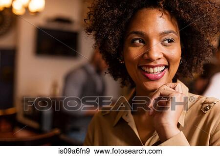 Close up shot of a woman View Large Photo Image Stock Photo - Close up shot of a woman. Fotosearch
