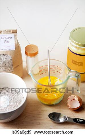 Stock Photo - Gluten free baking ingredients. Fotosearch
