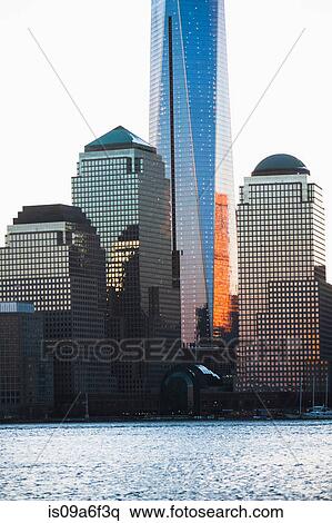 Manhattan waterfront and skyline, New York City, USA View Large Photo Image Stock Photography - Manhattan waterfront and skyline, New York City, USA. Fotosearch