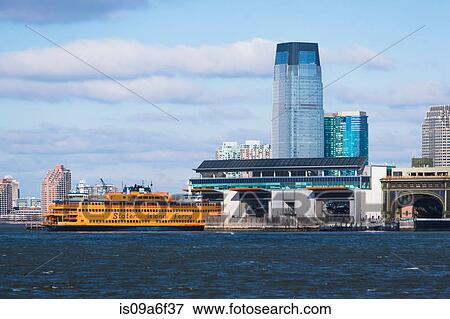 Stock Photo - Staten Island ferry, New York City, USA. Fotosearch