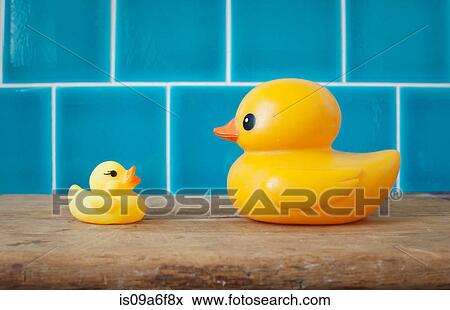 Two rubber ducks View Large Photo Image Stock Photo - Two rubber ducks. Fotosearch
