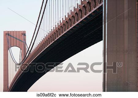 Verrazano-narrows bridge, New York City, USA View Large Photo Image Stock Image - Verrazano-narrows bridge, New York City, USA. Fotosearch