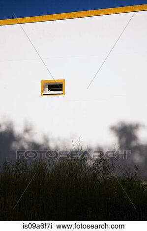 Stock Image - White building, Granada, Spain. Fotosearch