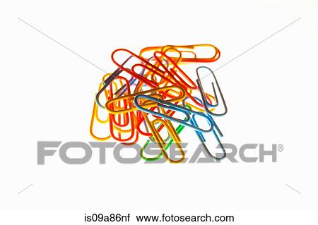 A pile of paperclips View Large Photo Image Stock Image - A pile of paperclips. Fotosearch
