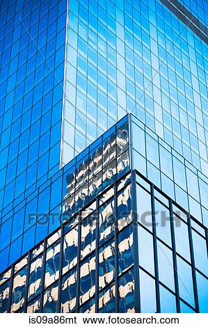 Stock Photograph - Abstract detail of skyscraper. Fotosearch
