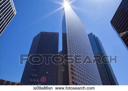 Picture - Modern skyscrapers in downtown Los Angeles, USA. Fotosearch