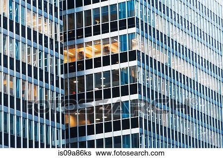 Office building, abstract detail View Large Photo Image Stock Photograph - Office building, abstract detail. Fotosearch