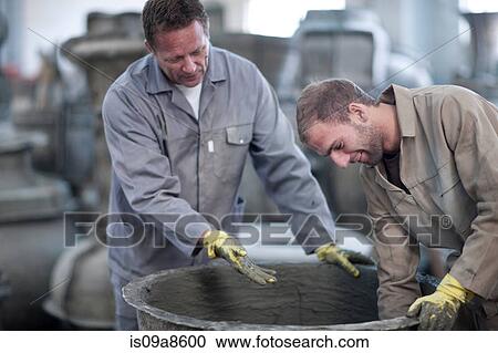 Preparing material for making pottery View Large Photo Image Stock Image - Preparing material for making pottery. Fotosearch