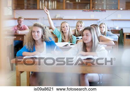 School girls enjoying science lesson View Large Photo Image Stock Image - School girls enjoying science lesson. Fotosearch