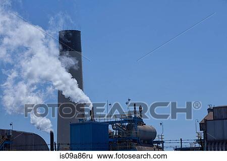 Smoke from refinery chimney, Port of Los Angeles, California, USA View Large Photo Image Stock Photograph - Smoke from refinery chimney, Port of Los Angeles, California, USA. Fotosearch