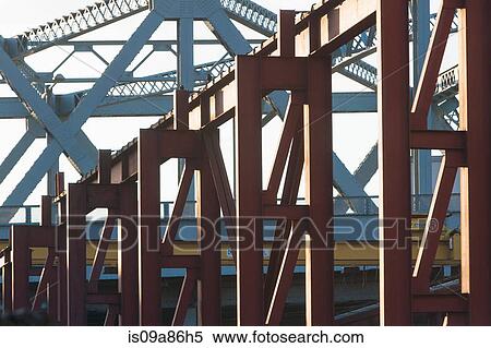 Steel girders on bridge View Large Photo Image Stock Photography - Steel girders on bridge. Fotosearch