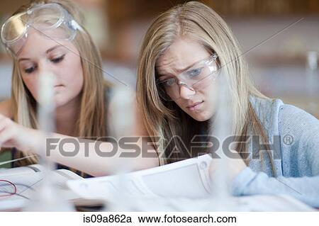 Stock Image - Student puzzled. Fotosearch