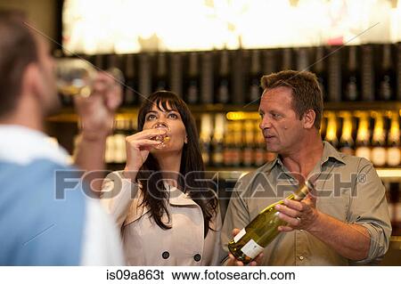 Wine tasting at wine growers shop View Large Photo Image Stock Photograph - Wine tasting at wine growers shop. Fotosearch