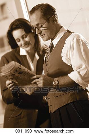 Business people reading View Large Photo Image Stock Image - Business people reading. Fotosearch