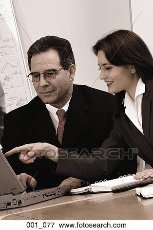 Stock Photo - Business people. Fotosearch
