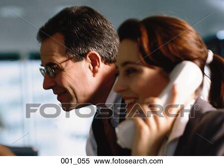 Business woman on phone View Large Photo Image Stock Photography - Business woman on phone. Fotosearch
