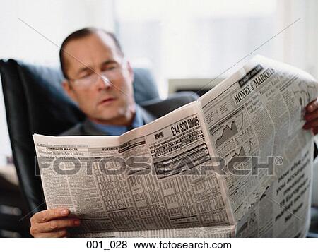 Businessman reading View Large Photo Image Stock Photo - Businessman reading. Fotosearch