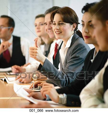 Stock Photograph - Meeting. Fotosearch